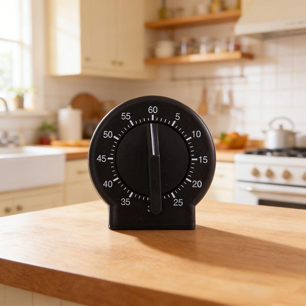 60 Minute Kitchen Timer Round Countdown Timer Visual Reminder Cooking Timer  Study Office