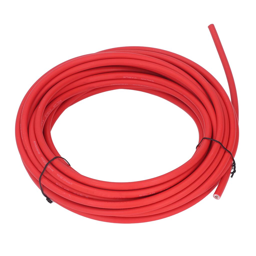 Cablu Panou Solar 6mm2 Izolație Strat Dublu XLPE Cupru Staniat Cablu PV Solar Fotovoltaic