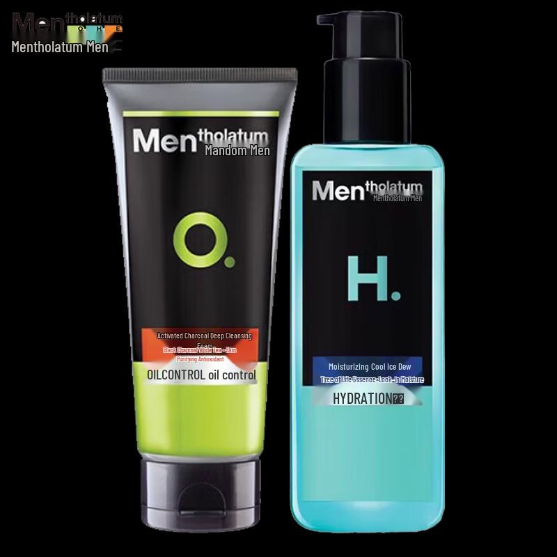 

Mentholatum Active Charcoal Oil Control Cleanser & Ice Lotion Set