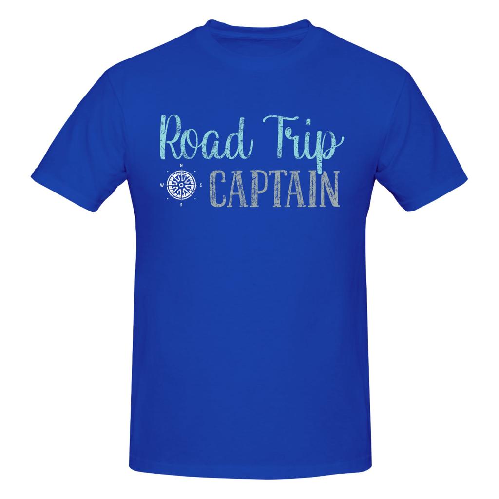 1 Piece Captain Funny 100 Cotton Tshirt Road Trip Tops Tees For Unisex