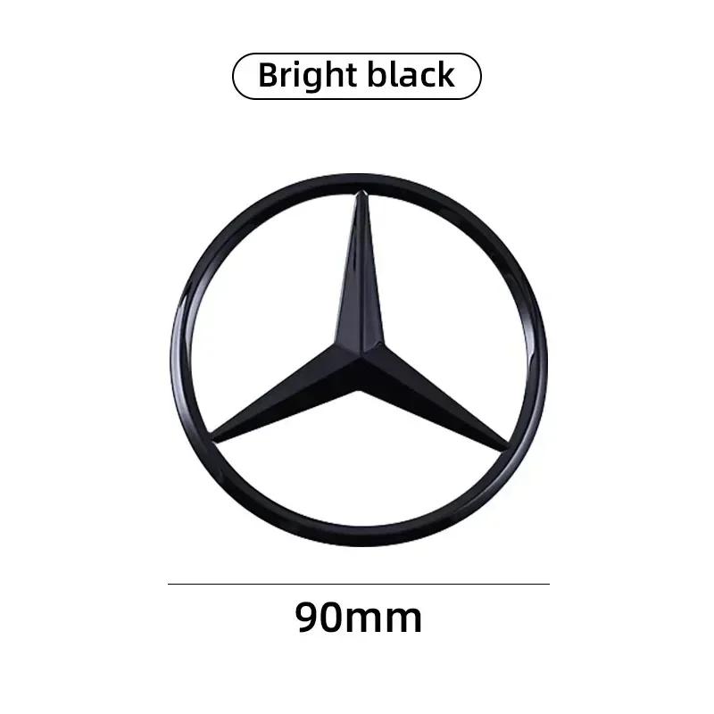 Ny C200 E200 För Mercedes Benz ABS Stjärnklistermärken Bil Bakre Bagagelucka Emblem För Mercedes Benz S320 W164 W203 W204 W168 C180 E320 A2