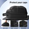 Baseball Hat Travel Bag Baseball Cap Travel Case Storage Carrier Box Display Bag Eva Baseball Cap Carrying Bag
