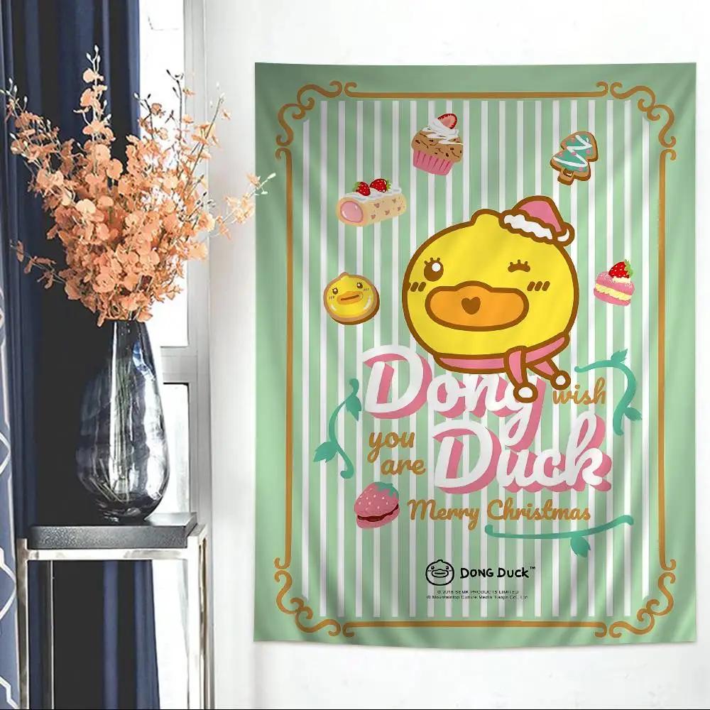 Famous band B-B.Duck cartoon Hanging Bohemian Tapestry Bohemian Wall Tapestries Mandala Cheap Hippie Wall Hanging
