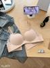 Small breasts show big gathering underwear women's no steel ring sexy lace collection breast anti-sagging seamless bra cover palm cup