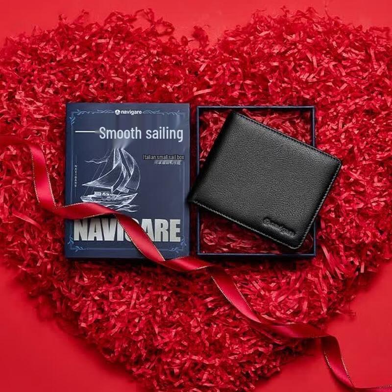 Navigare Men s Leather Short Wallet