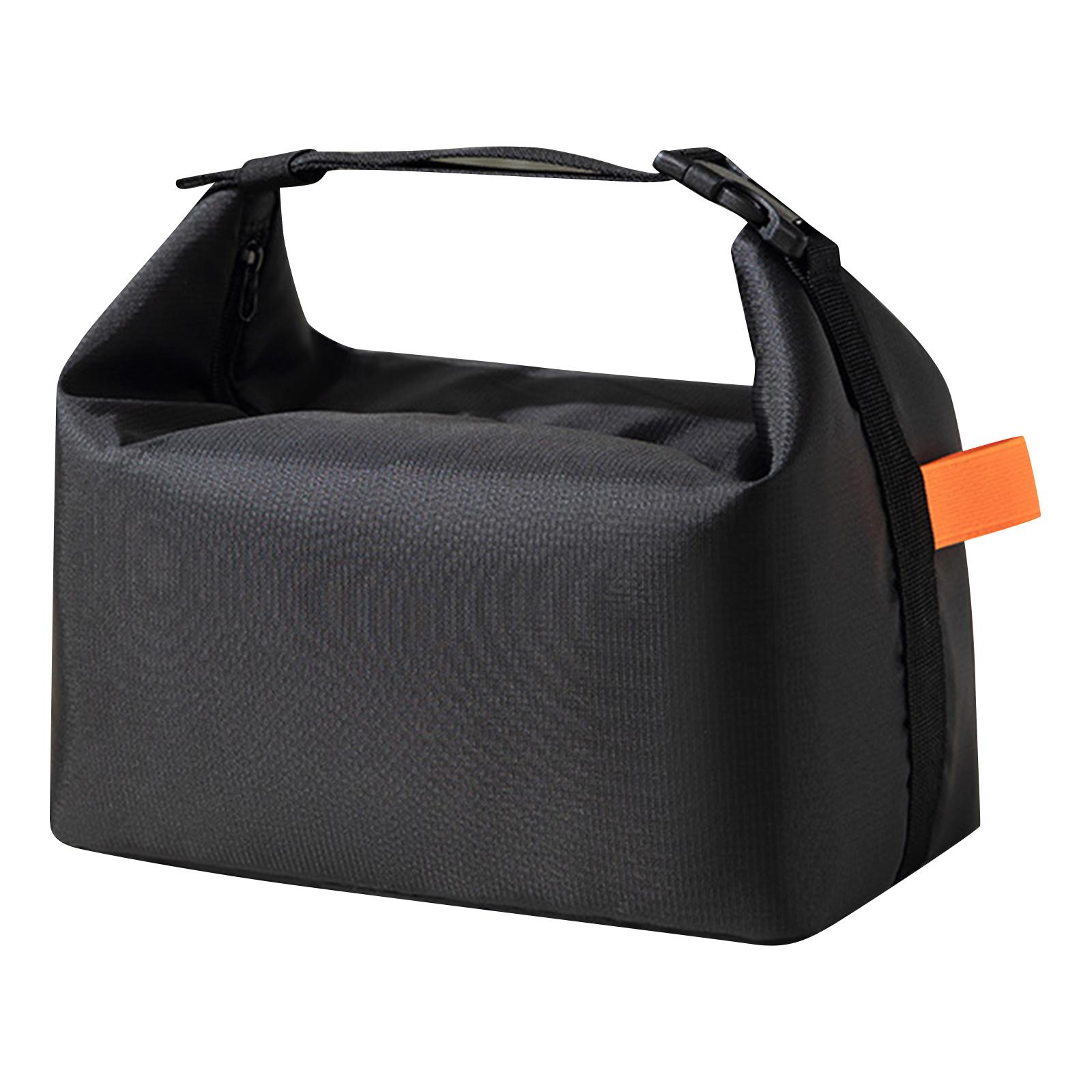 

Travel Toiletry Bag Waterproof Wash Bag with Handle Rectangular Shape for Bathroom Storage and Organization One Size чёрный