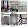 Folie de umbrire pentru geamuri Protector solar Pad pentru protecție solară Cameră Birou Cameră însorită Folie izolatoare Anti UV Parasolar Folie de aluminiu