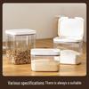 Kitchen Flour Storage Container with Desiccant Box