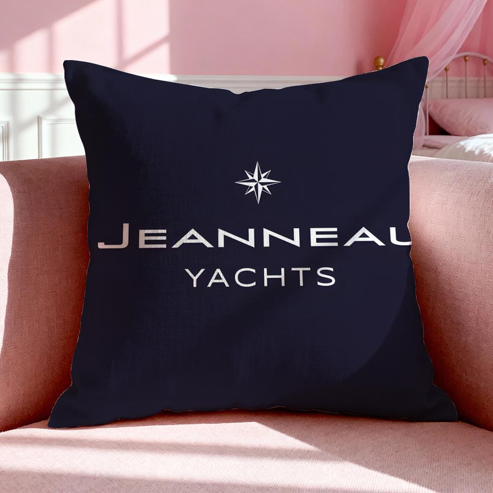 Brand JJeanneau Cushion Cover Breathable Linen Pillowcase Summer Odorless EcoFriendly Invisible Zipper Washable