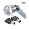 Cam Lock Drawer Cabinet Mail Box Lock 16-30mm Drawer Lock Zinc Alloy Cupboard Tongue Lock With 2 Key Furniture Hardware