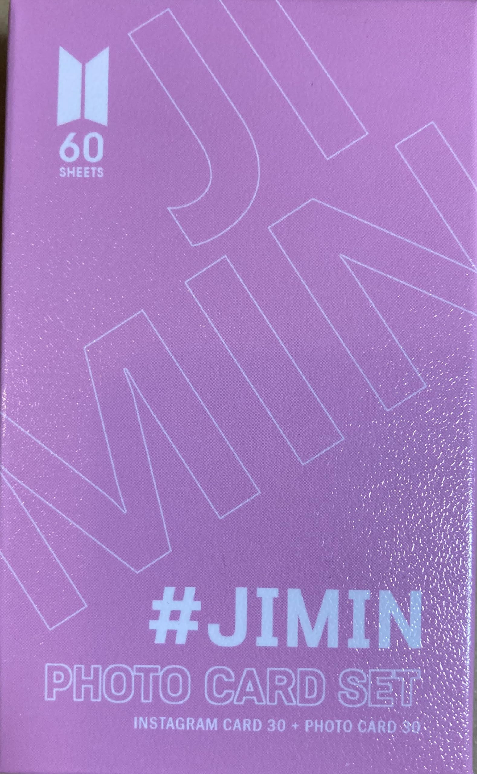 

Набор фотокарточек Jimin Goods 60p BTS Bangtan (Jimin)
