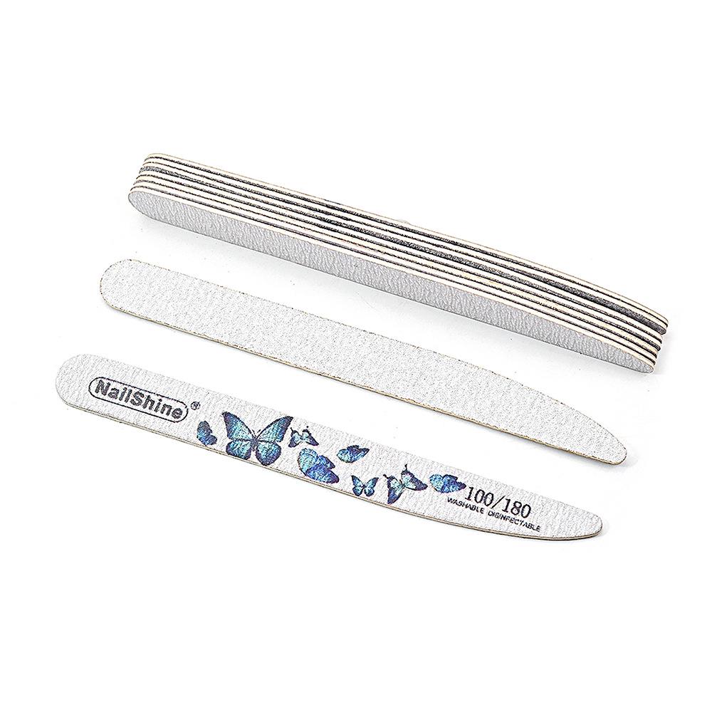 Butterfly Shaped Thin Nail File: Knife-Edge Sandpaper for Shaping & Grinding