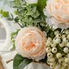 Artificial Flower Plant Potted Vase Imitation Flowers Ceramic Hemp Rope Set Wedding Home Office Party Decoration