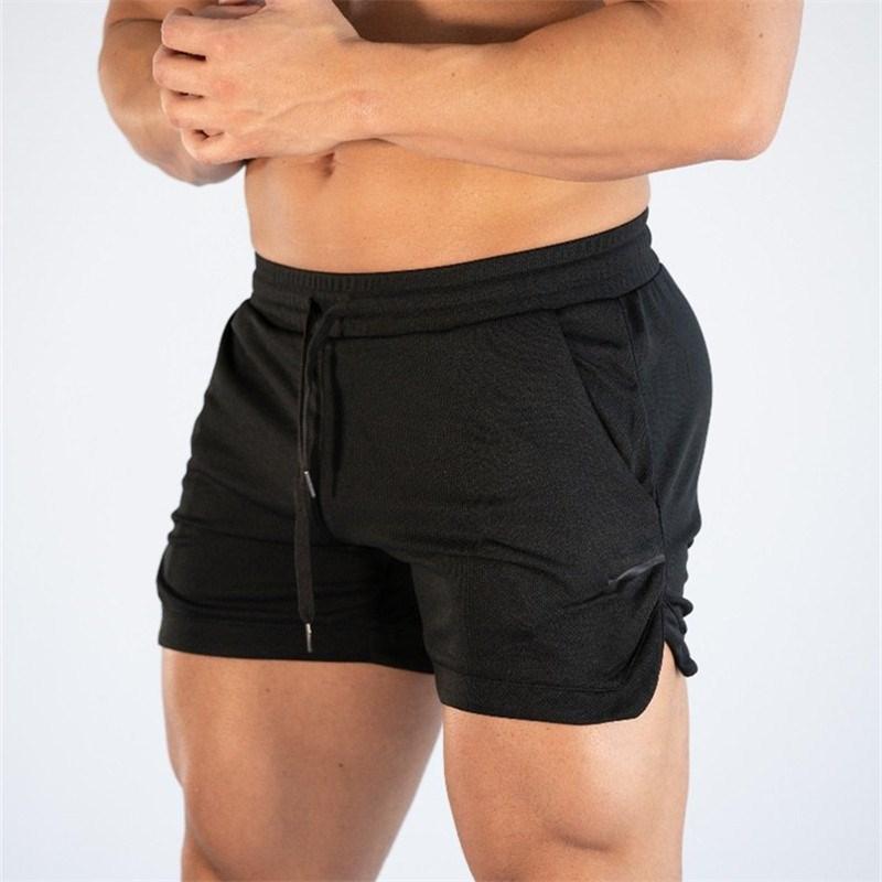 New Large-size Sports Shorts for Men's Quick-drying Marathon Running Three-point Pants Fitness Beach Pants