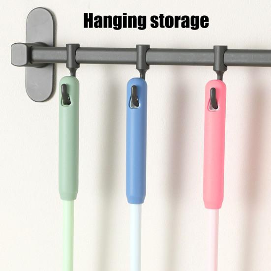 Bekerborstel Siliconen Flesborstel BPA-Vrij Voedselkwaliteit Diepe Reiniging 360-Graden Flexibel Zachte Borstelharen Hygiënisch Babyflesborstel