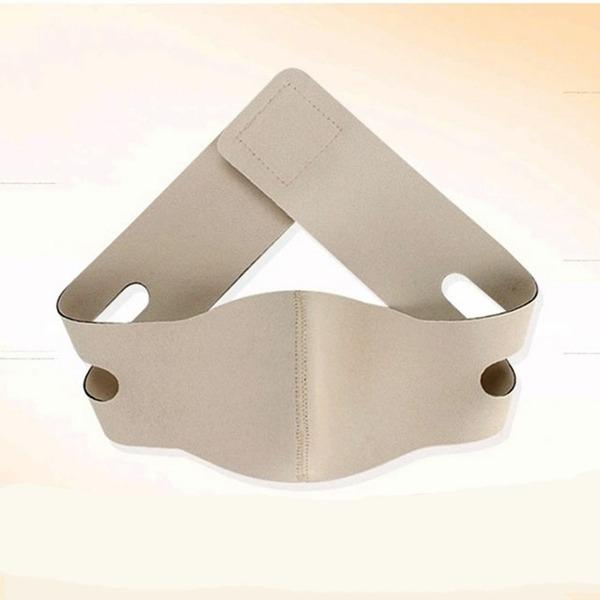 

Chin-up Face Mask, Elastic Slim Mask, Slimming Mask (WB06FA9) Color: Beige