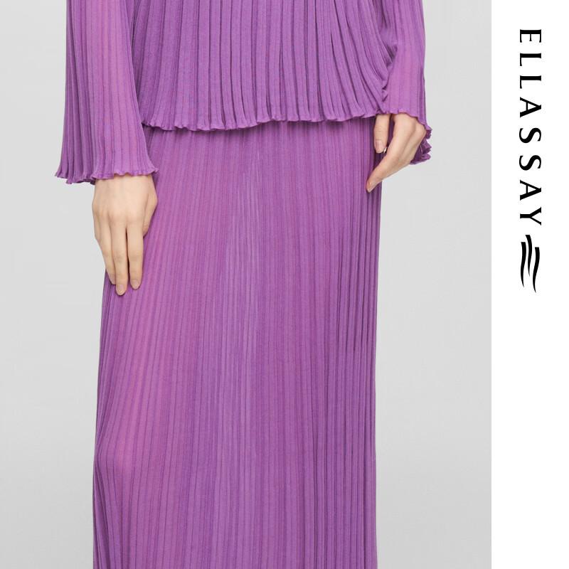 ELLASSAY Women's Elegant A-Line Midi Skirt