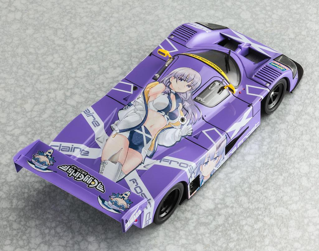 Hasegawa Sauber Mercedes C9 Claire Frost Plastic Model Kit SP582 1/24 w/Figure