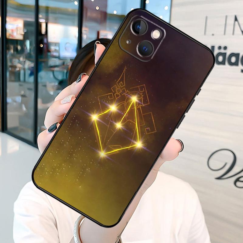 Zhongli Genshin Impact Phone Case For iPhone 13 12 Mini 11 14 15 16 Pro Max Plus X XS Max XR Cover Shell