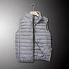 Men's Down Cotton Outer Wear New Thickened Vest Autumn and Winter Hooded Vest Jacket Warm Casual Cotton Clothes