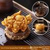 Color-Changing Resin Golden Toad Tea Pet