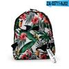 Classic Popular Leaf pattern Backpacks Boys/Girls pupil School Bags 3D Print Keychains Oxford Waterproof Cute Small Backpacks