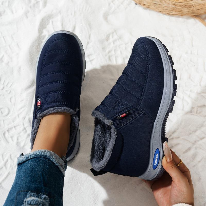 

Хлопковая обувь, зимние виды спорта, большие женские хлопковые сапоги, сноубутсы, утепленные и утолщенные для сохранения тепла. 43 синий