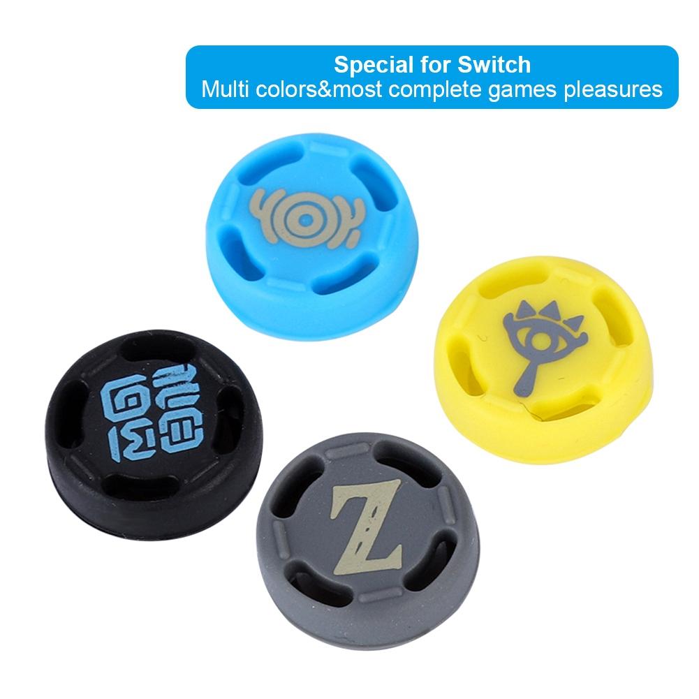 Anti Slip Replacement Joystick Silicone Cover Caps Thumb Grip for Nintendo Switch PS3 PS4