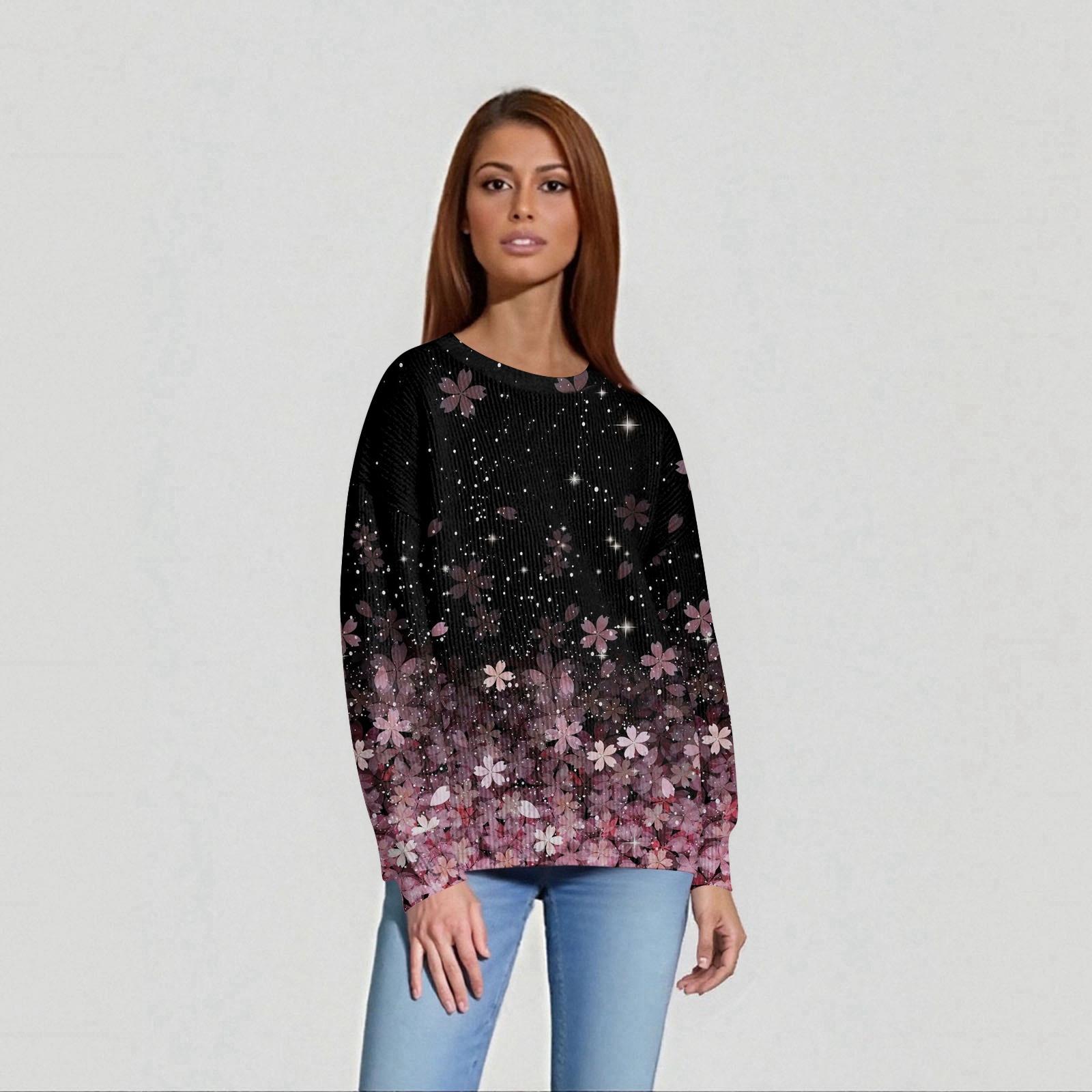 

Женские повседневные топы на каждый день Вязаный свитер XXL