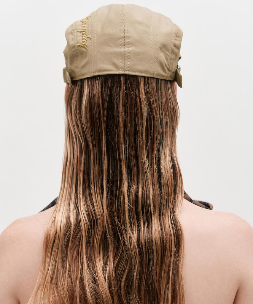 Kimjisu Embroidered Hunting Cap _ Beige