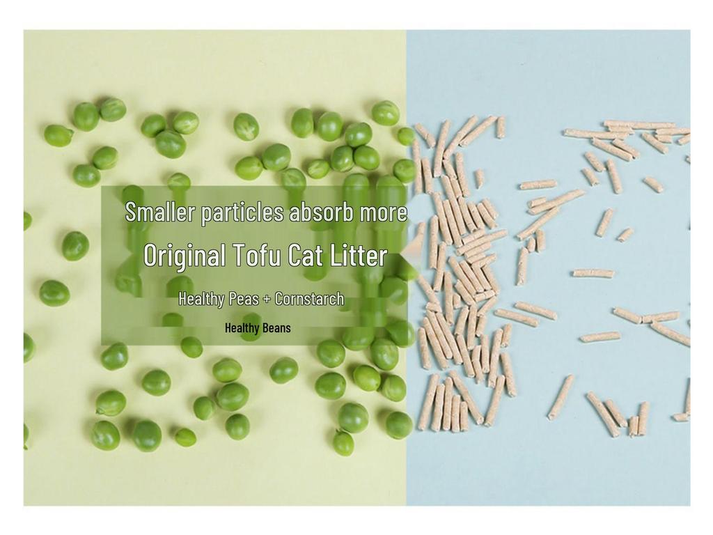 High-Quality Dust-Free Clumping Tofu Cat Litter with Activated Carbon
