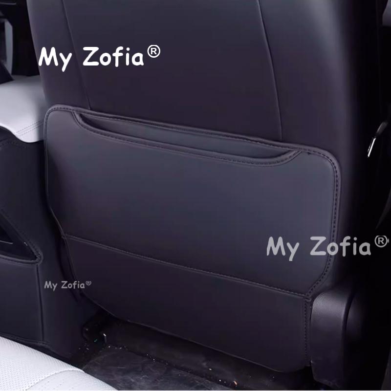For BYD SEAL 5 DM-i 2025 2026 Car PU Leather Anti Kick Mat Pad Car Anti-kick Protector Mats Seat Back Protector Accessories