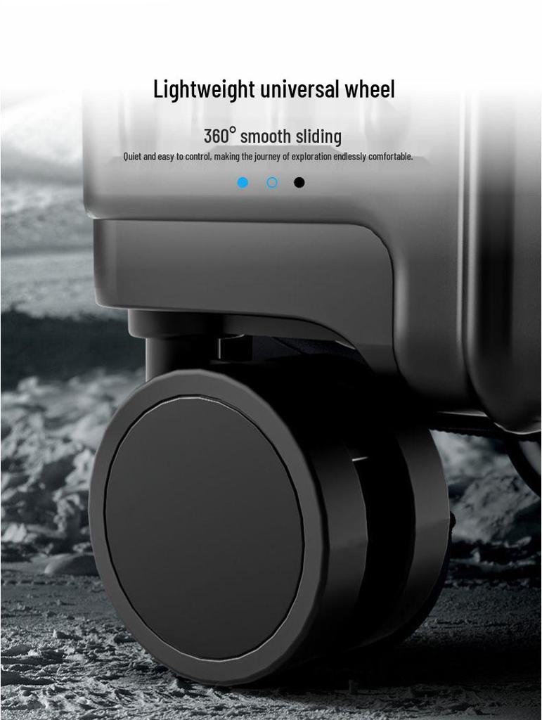 20" Vintage Durable Trolley Suitcase - Large Capacity Travel Case for Students