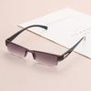 Fashion Half Frame Clear Reading Glasses Women Men Older PC Frame  Presbyopic Eyeglasses High-definition Vision Care +1.0~+4.0
