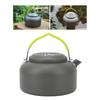 1.3L Camping Kettle Aluminum Alloy Anodizing High Temperature Resistant Heat Insulation Outdoor Tea Coffee Pot