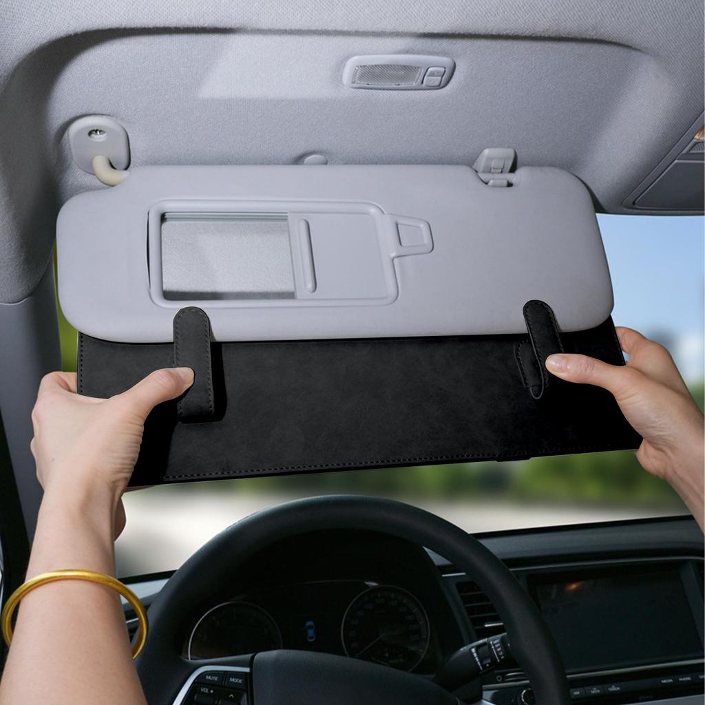 Car Sun Shade Extension Board Car Sun Visor Extender Anti Glare Eye Protection Universal Shade For Trucks Minivans Pickups car