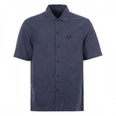 Camisa Oxford com Bolso Masculina Fred Perry