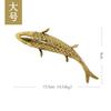 Copper Wealth Attracting Carp Wall Decoration Wall Pendant Living Room Entrance Corridor Decoration Sofa Background Wall Decor