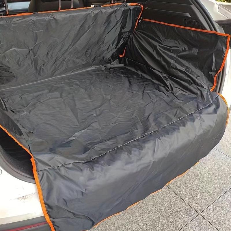 Polyester Auto Trunk Mat for Pets - Non-Slip, Scratch-Resistant, Easy-Clean Mat for SUVs and Cars, Pet Safety Mat Q9H6