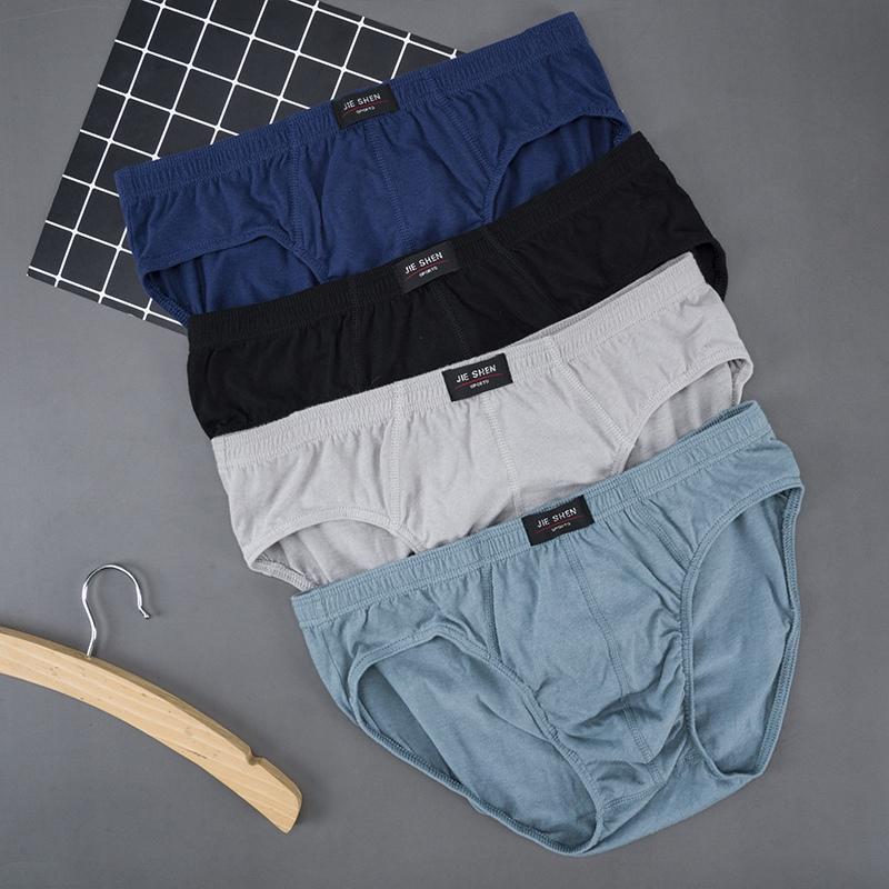 10 BUC Bumbac Chiloți Bărbați Imprimați Lenjerie Intimă Largi Mărimi Mari Absorbție Umiditate Respirabili