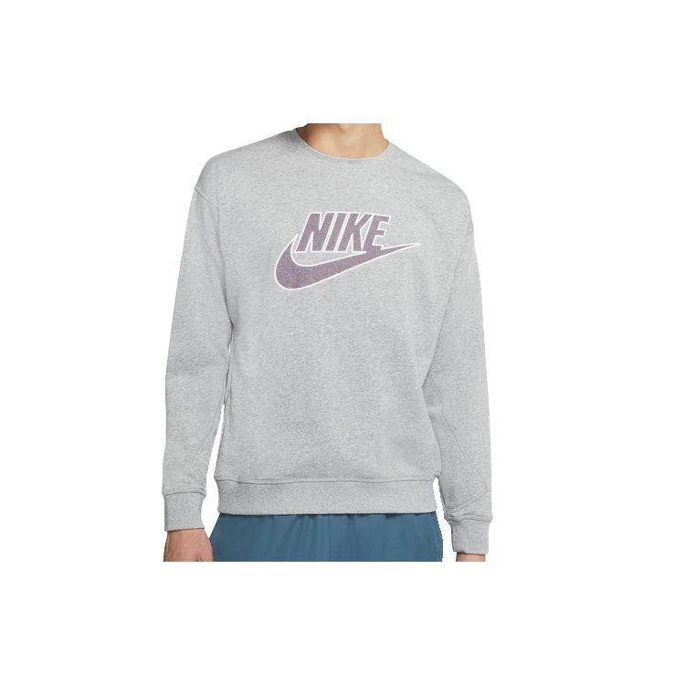 Nike Sweatshirts Men's Dark Gray Crew Neck Moderate Regular CU4508-063