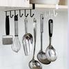 Punch-Free Kitchen Utensil and Cup Hanging Rack 