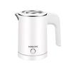 Electric Kettle for Travel, 0.5L Portable Hot Water Kettle, Stainless Steel Insulated, Durable Coffee Tea Pot for Kitchen 2000W