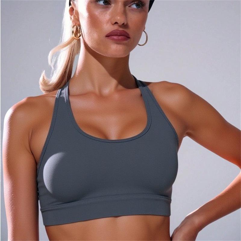 Women's Shockproof High-Intensity Sports Bra for Yoga & Running