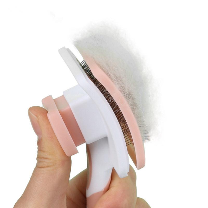 Cat Comb Automatic Cat Hair Remover Self-cleaning Cats Brush Massage Dog Comb Cats Hair Removal Dog Brushes Pet Grooming Brush