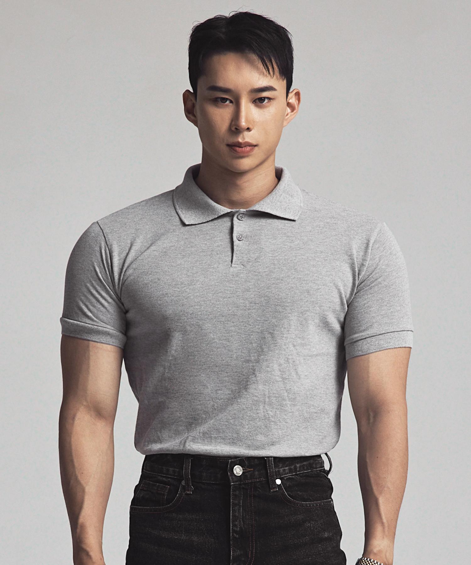 Astrov Pk Muscle Fit T-Shirt Gray Xl