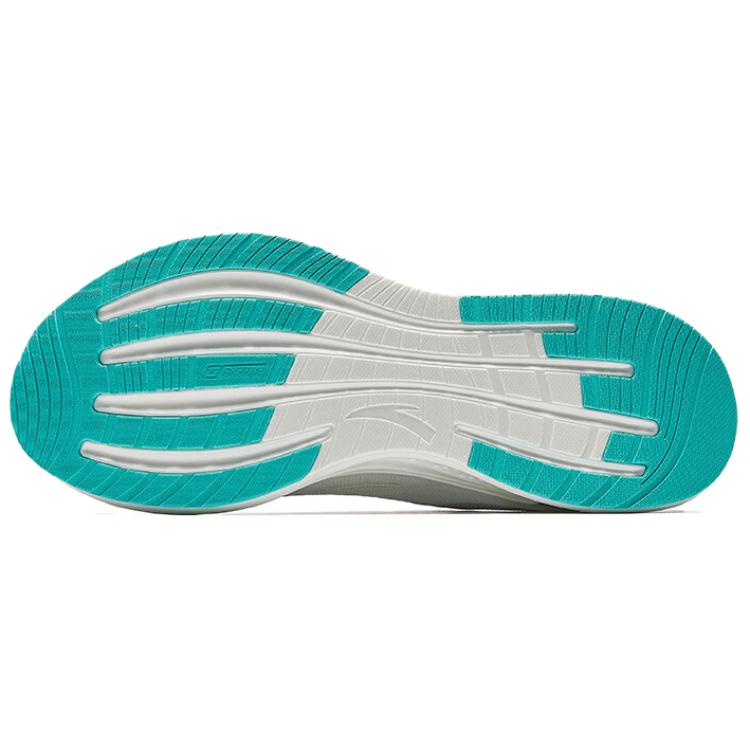 Anta Hydrogen Run Seven Comfortable Versatile Durable Breathable Low-Top Casual Running Shoes Men Sneaker White Blue 112525541-2