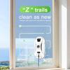 PuRuiKai Aspirateur robot ultra fin robot de nettoyage de vitres fenêtre électrique verre limpiacristales télécommande pour la maison