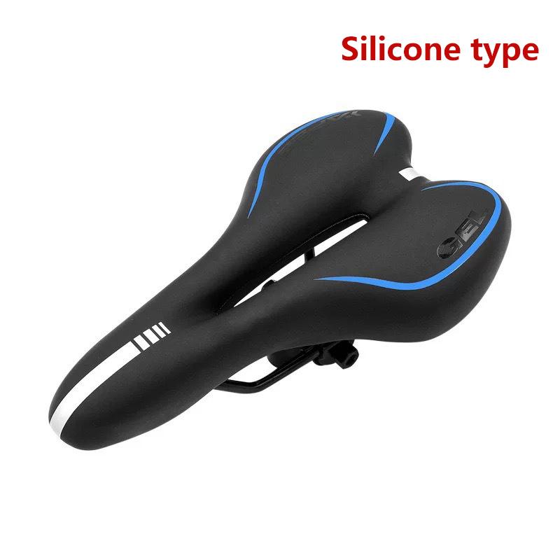 Soft Gel Bicycle Seat Breathable Hollow Mountain Bike Seat Cushion Exercise Bike Cushion For Comfortable Riding