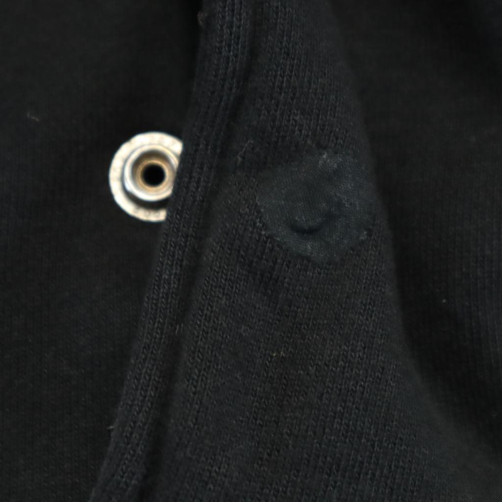 STUSSY sweat Stajan S black Batting jacket Men's Used